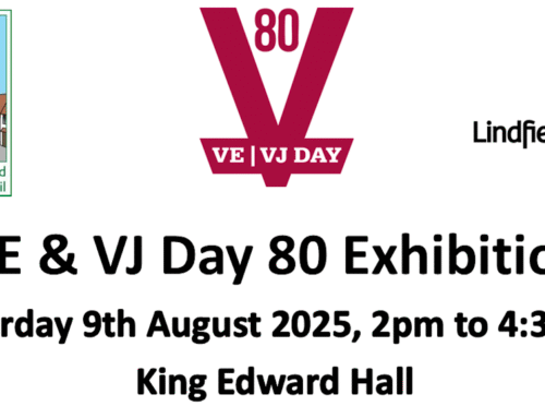 VE & VJ Day 80th Anniversary Exhibition – 2pm-4:30pm Saturday 9th August
